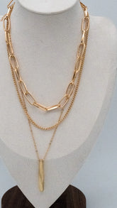 Golden Driplet Necklace